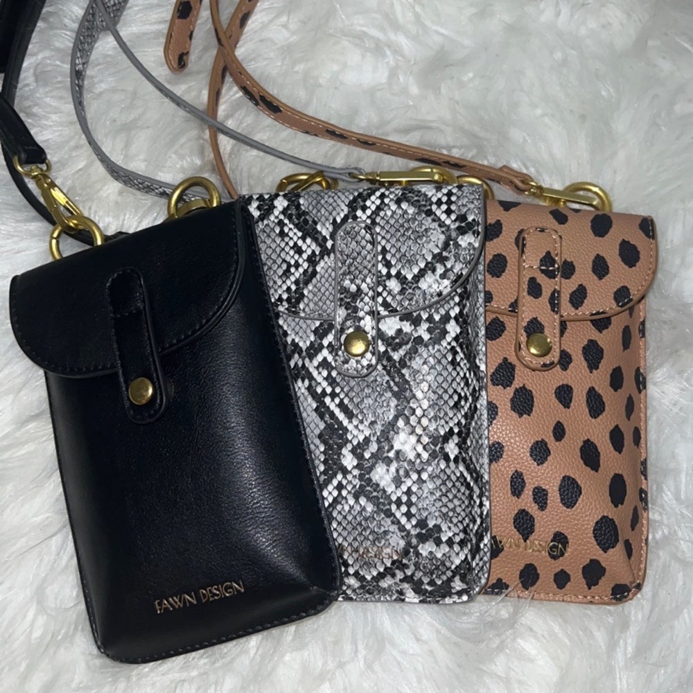 Fawn design phone bag lot